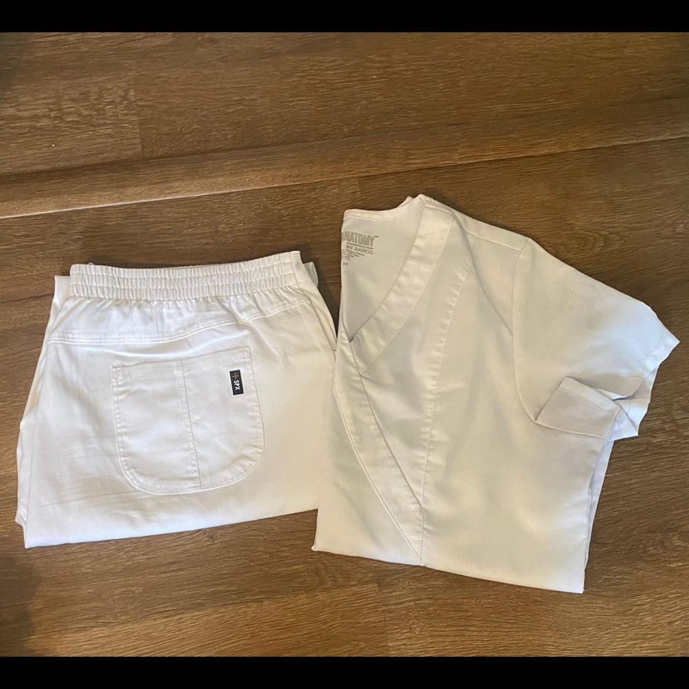 COPY - COPY - White Grey’s Anatomy Scrub set